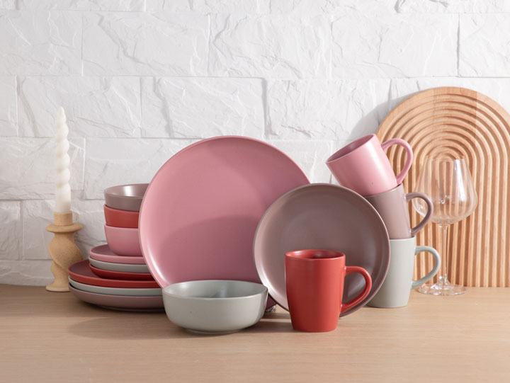 New colored glaze products